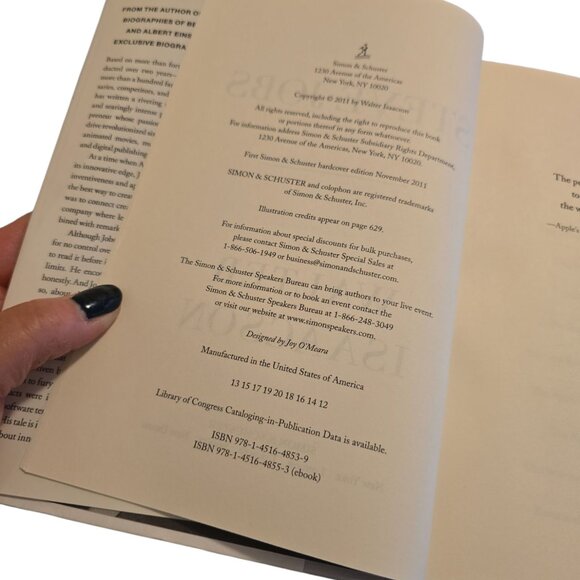 Steve Jobs Biography Book Hardcover 2011 1st Edition Apple by Walter Isaacson - Picture 3 of 9